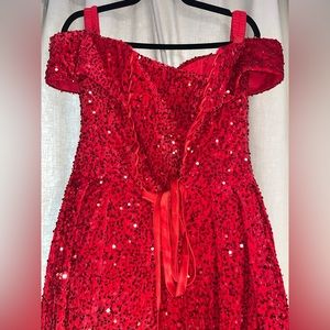 Red Ball Gown